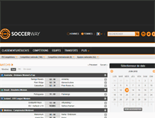 Tablet Screenshot of fr.women.soccerway.com