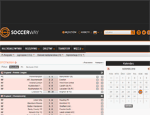 Tablet Screenshot of pl.soccerway.com